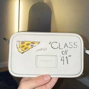 Authentic Coach Wyatt Crossbody Bag With Sketch Print